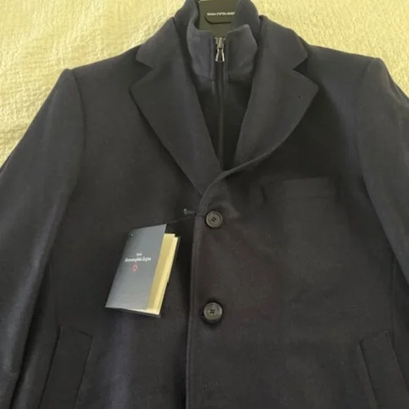 Ermenegildo Zegna Overcoat - Saks Fifth Avenue - Picture 5 of 9